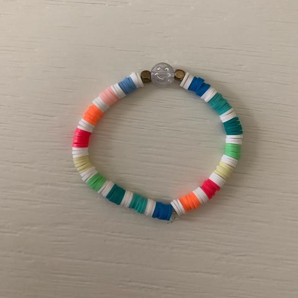 Clay flat beaded bracelet bundle handmade - Picture 3 of 6